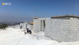 Construction of a Turkish settlement in the town of Jindires in the countryside of Afrin, northwest Syria – North Press