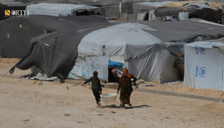 Al-Mahmoudli IDP camp in the western countryside of Raqqa Governorate, northern Syria – North Press