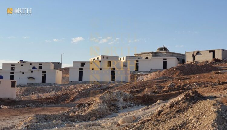 A new Turkish settlement near the village of Qurtiqalaq, in the district of Sharran, in the countryside of Afrin, northwest Syria – North Press
