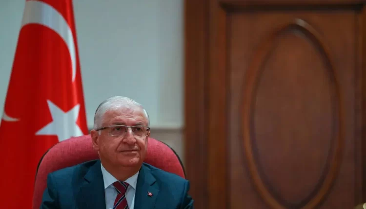Turkish Defense Minister Yaser Guler. (Riza Ozel/ via Getty Images)