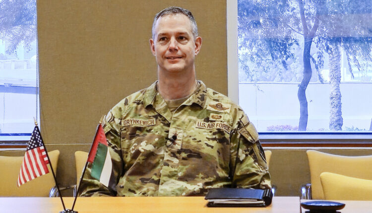 Lieutenant General Alexus Grynkewich, the US Air Force commander in the Middle East - AFP