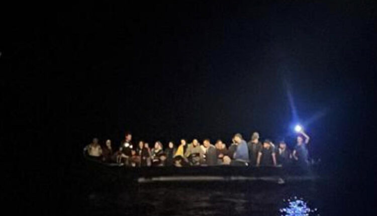 The Lebanese Army during a rescue operation of migrants on Saturday, Sep. 23, 2023 at the Mediterranean Sea, near the shores of the town of Chekka, northern Lebanon – Lebanese Army