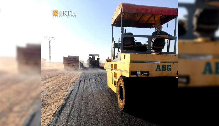 Resumption of road paving operations in Deir ez-Zor, eastern Syria – North Press