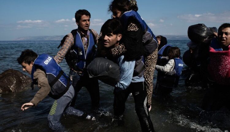 Asylum-seekers from Syria, including children, arrive on the shores of the island of Lesbos, in the North Aegean region of Greece – UNICEF
