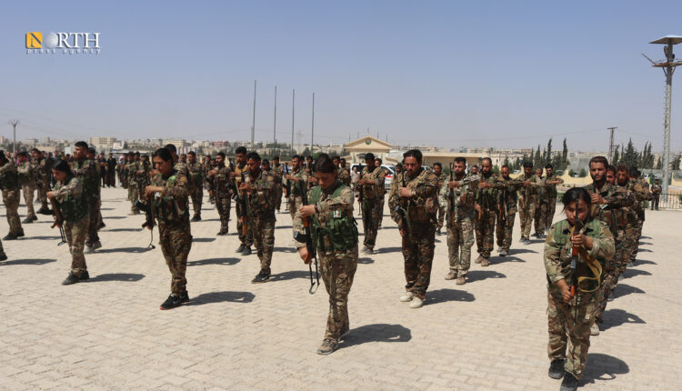 Fighters mourn a YPJ fighter killed in Turkish drone strike – North Press