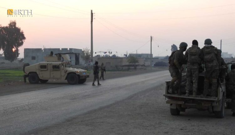 Military Patrol of Syrian Democratic Forces (SDF) in Deir ez-Zor Governorate, eastern Syria – North Press/Archive