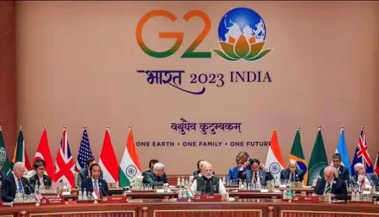 The G20 summit in New Delhi, India, Sept. 9, 2023.