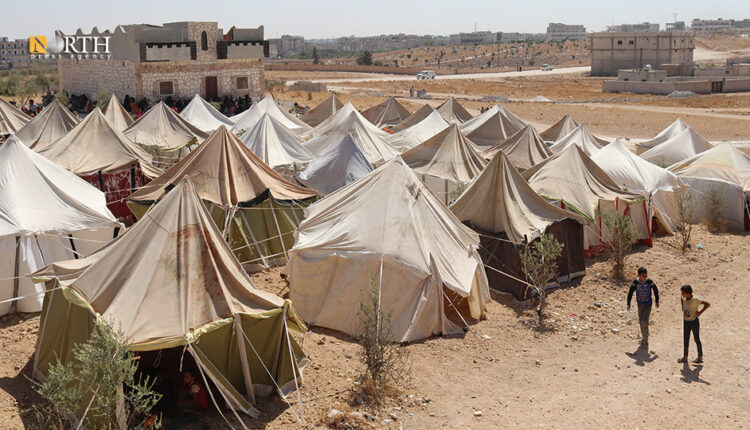 A camp for families displaced from villages on contact lines in the countryside of Manbij, northern Syria – North Press