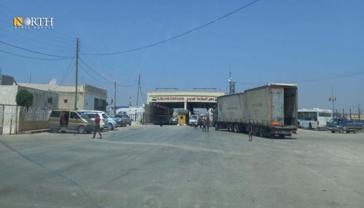 Bab al-Salama border crossing, in the countryside of Azaz, north of Aleppo – North Press