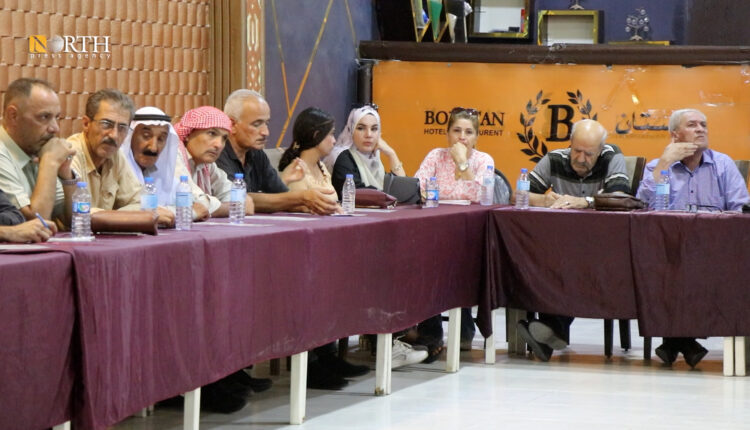A dialogue seminar in the northeastern city of Hasakah to discuss the developments in Deir ez-Zor Governorate, eastern Syria - North Press