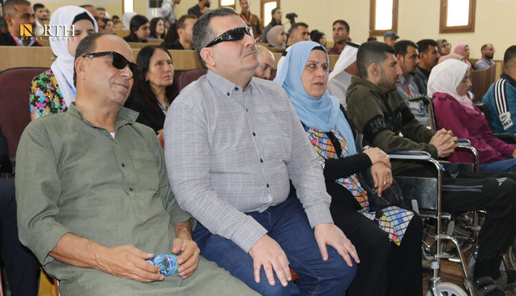 Activities of the first conference for people with special needs in the city of Manbij, northern Syria - North Press