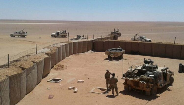Al-Tanf military base on Syrian-Iraqi border