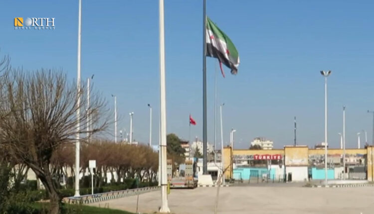 Tel Abyad border crossing with Turkey in northern Raqqa Governorate, north Syria - North Press