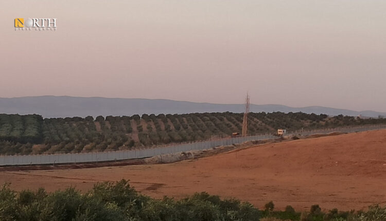 The Syrian-Turkish border in Afrin's countryside, northern Aleppo, north Syria – North Press