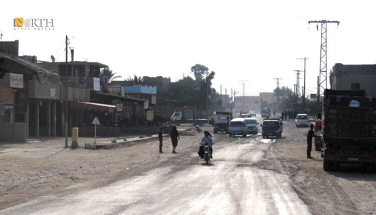 The main road in the village of Sabha in the eastern countryside of Deir ez-Zor, eastern Syria – North Press