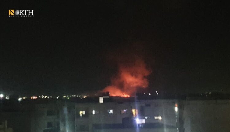 Turkish bombardment of a vital facility in the city of Kobani, north Syria – North Press
