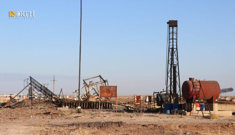 Turkish strikes targeted the Gerdahol oil field in the countryside of Qamishli, northeastern Syria, on Oct. 6, 2023 – North Press