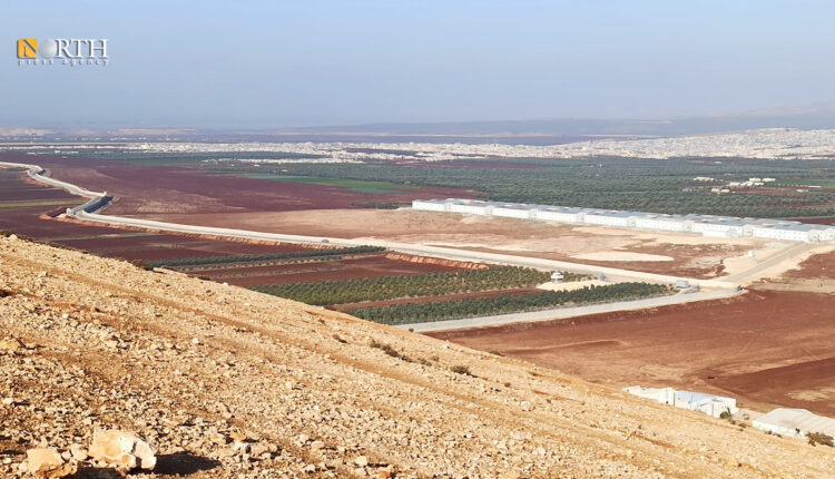 The Syrian-Turkish border in northern Idlib Governorate, northwestern Syria ــــ North Press