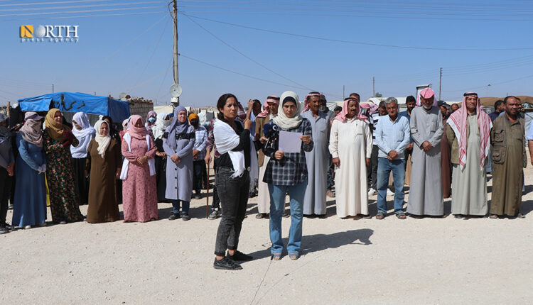 Statement of IDPs of Washokani camp in the countryside of Hasakah Governorate, northeast Syria - North Press