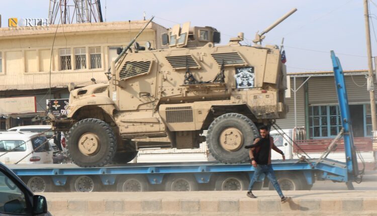 Military reinforcements of US-led Global Coalition heading to military base in Shaddadi, northeast Syria – North Press