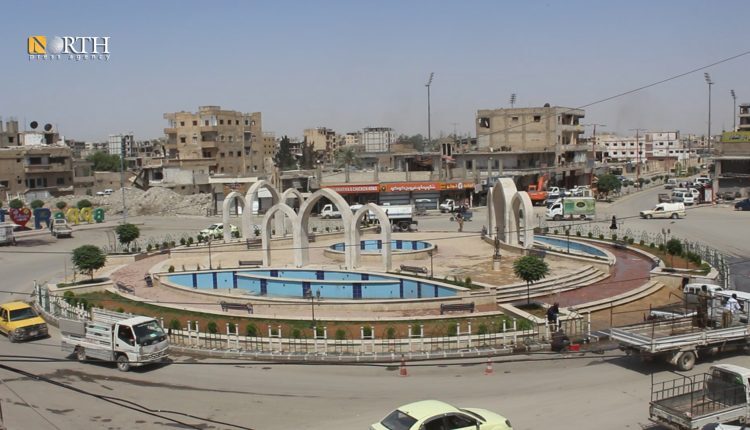 Al-Na'im Roundabout in the city of Raqqa in northern Syria – North Press