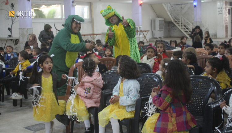 AANES celebrates World Children's Day in Kobani, Manbij