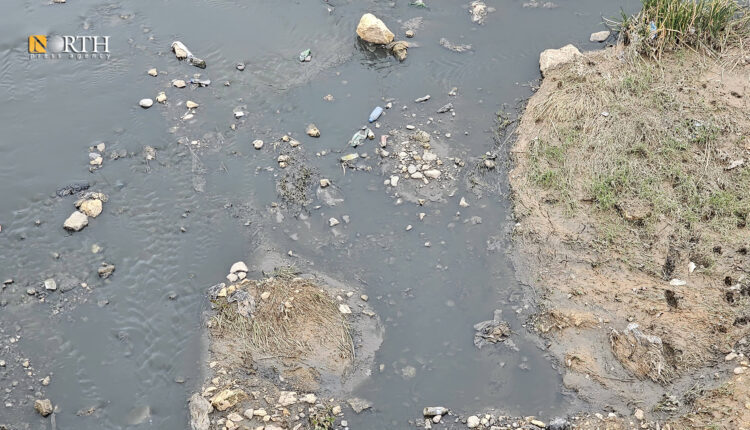 Pollution in Afrin river, northwest Syria, after turning it into sewage – North Press