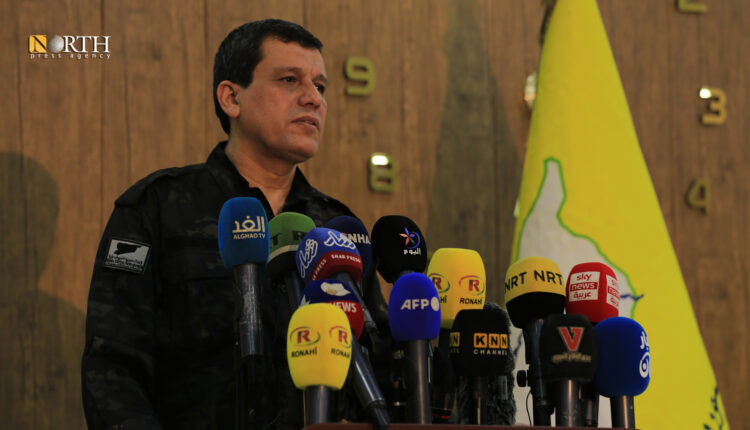 Mazloum Abdi, Commander in Chief of the Syrian Democratic Forces (SDF) – North Press