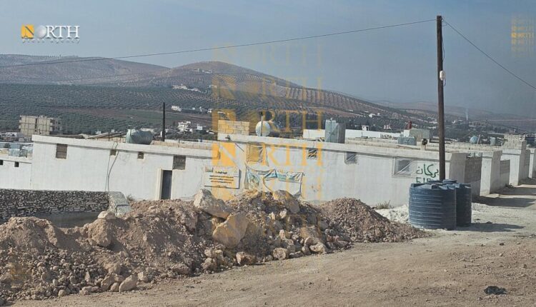 A new Turkish settlement in a forest in al-Mahmoudiyah neighborhood in the city of Afrin, northwest Syria – North Press