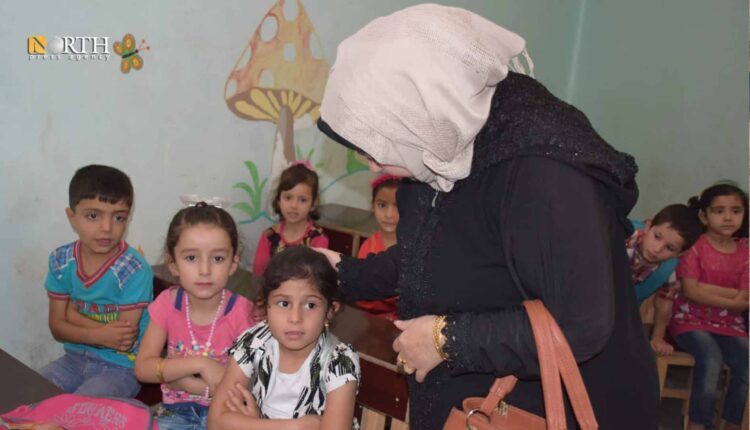 A school in Idlib Governorate, northwestern Syria – North Press/Archives