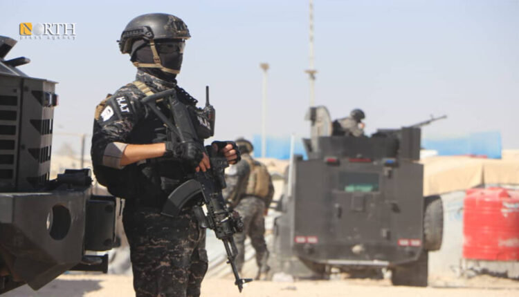 Special units of the Internal Security Forces of North and East Syria (Asayish) during a security operation – North Press/Archive.