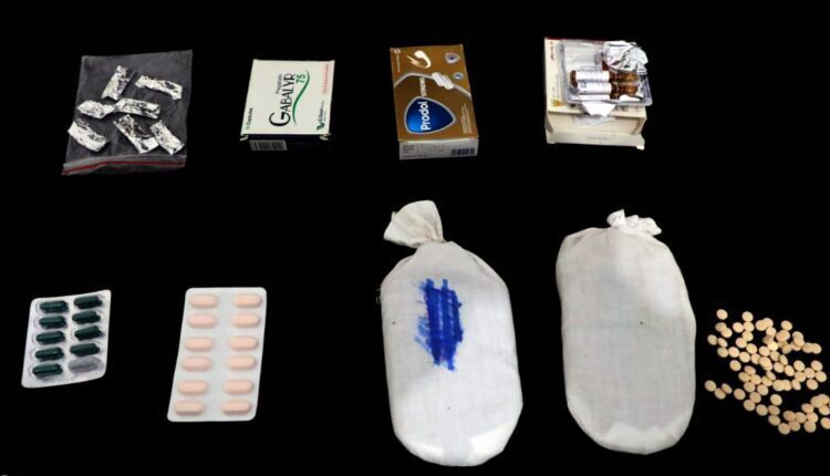 Drugs confiscated by the Internal Security Forces of North and East Syria (Asayish) in Deir ez-Zor Governorate, eastern Syria – North Press