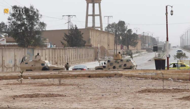 Security alert on March 2023 by the Syrian Democratic Forces (SDF) in the vicinity of al-Sinaa prison in Syria's Hasakah where ISIS militants are detained - North Press