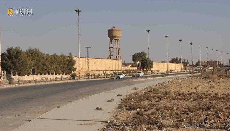 The al-Sinaa Prison which holds militants of the Islamic State (ISIS) in Hasakah Governorate, northeastern Syria - North Press