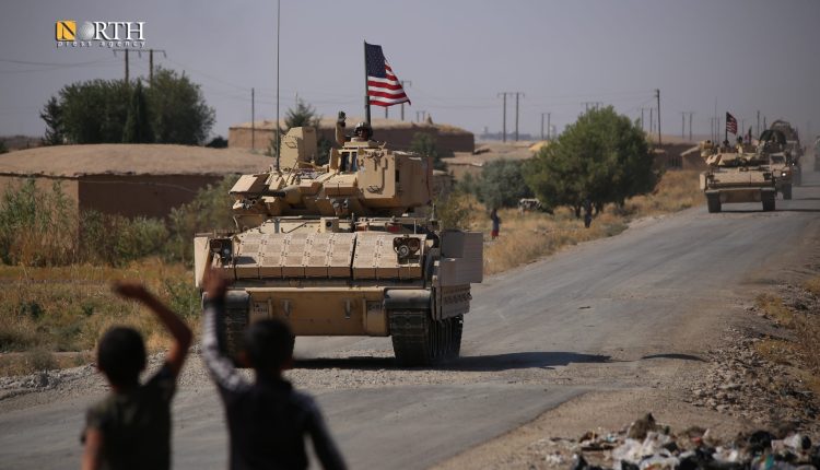 A patrol of U.S. troops in the city of Derik, far-northeastern Syria – North Press
