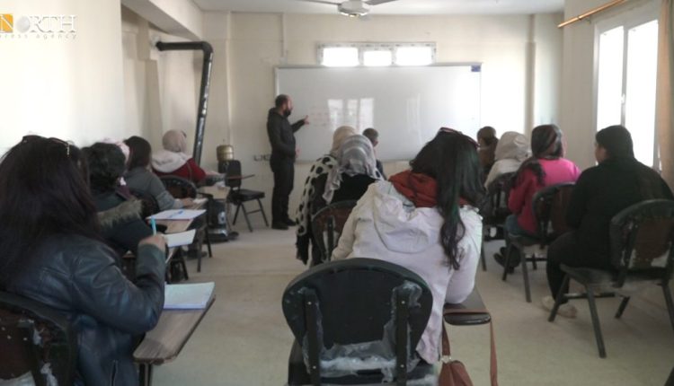 Women learn Kurdish to support children, community in Syria’s Kobani