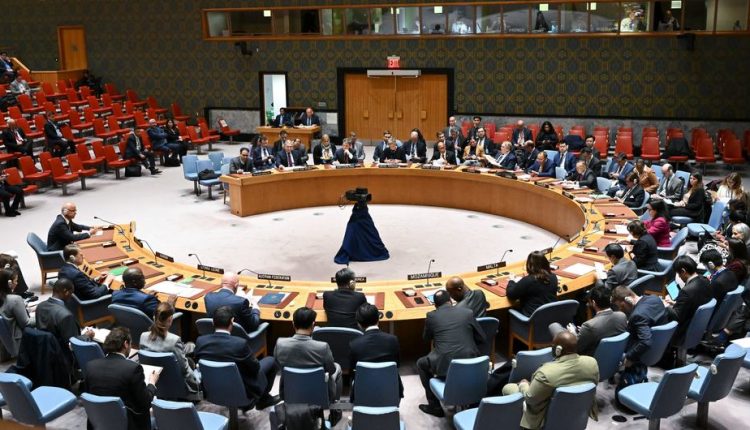 The UN Security Council meeting on the threats to international peace and security on Feb. 5 2024 - UN