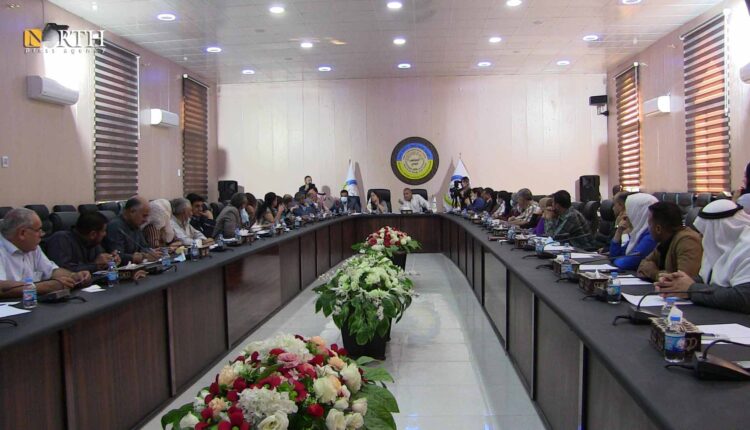 The General Council of the AANES in a meeting in the city of Raqqa, northern Syria, to ratify a new Social Contract for AANES-held areas – North Press