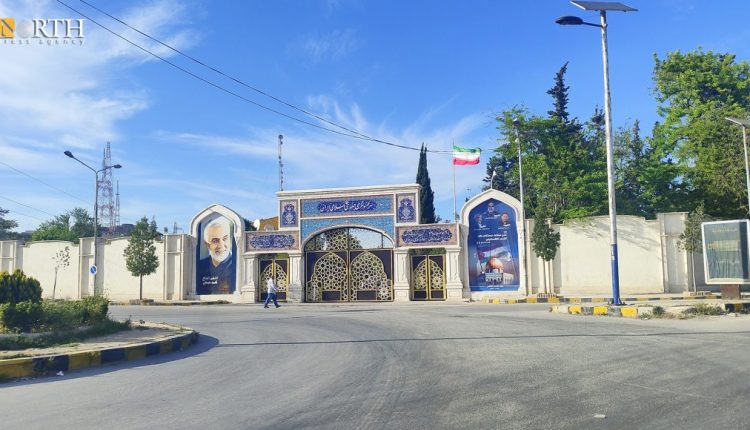 The Iranian Consulate in Aleppo city, northwestern Syria – North Press