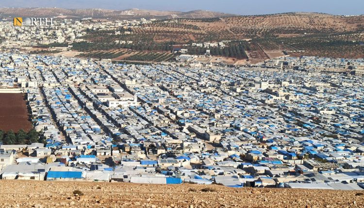 A camp for the displaced people near the town of Atmeh in the northern countryside of Idlib, northwest Syria – North Press/Archive