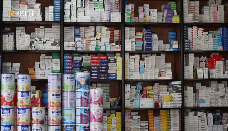 A pharmaceutical warehouse in the city of Qamishli, northeast Syria - North Press