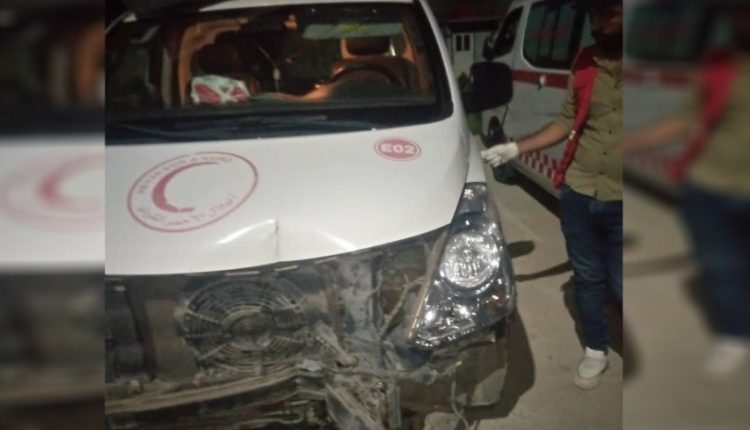 A Turkish UAV targets an ambulance of the Kurdish Red Crescent in Qamishli countryside, NE Syria, on May 31, 2024