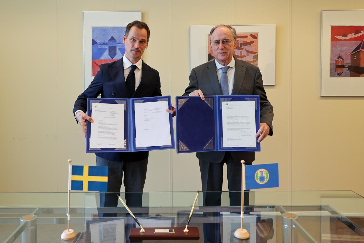 sweden-contributes-2-million-krona-to-opcw-mission-in-syria