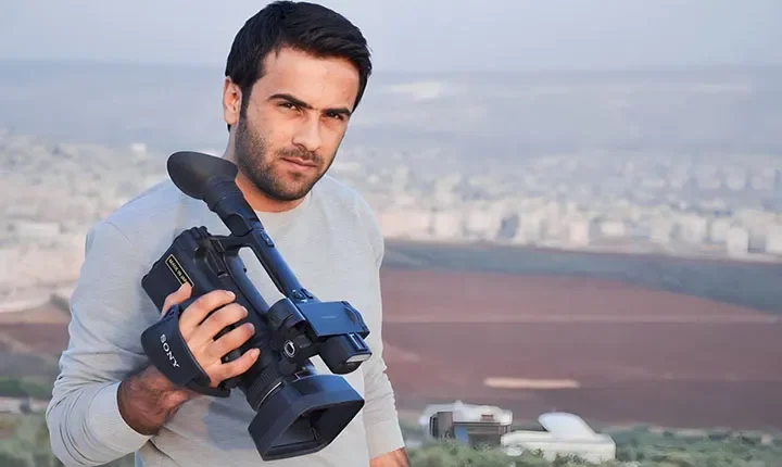 Syrian-Kurdish journalist Suleiman Ahmad who have been arrested by the authorities of the Kurdistan Region of Iraq since October 2023