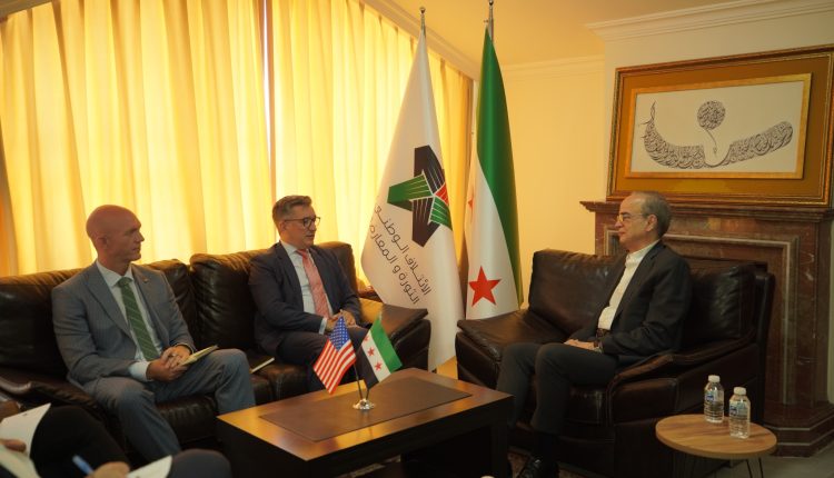 SRP Director Nikolas Granger met with the leader of the Syrian National Coalition (SNC), Hadi Albahra, on Aug. 19, 2024 – U.S. Embassy Syria