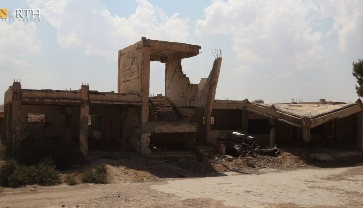 A devastated school by the Turkish shelling in the countryside of Hasakah, Northeast Syria – North Press