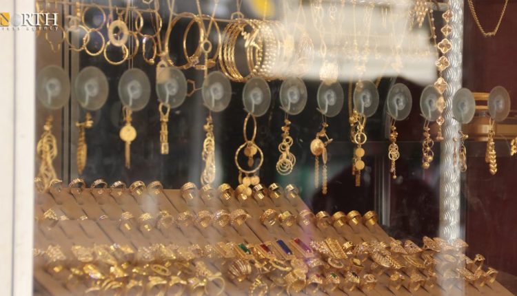 A gold jewelry store in the city of Hasakah, Northeast Syria, Oct. 23, 2024 – North Press