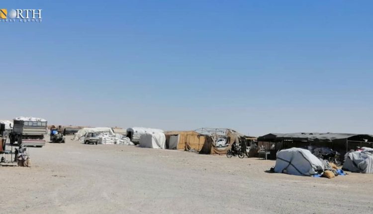 A makeshift camp for IDPs in the countryside of Deir ez-Zor in eastern Syria – North Press