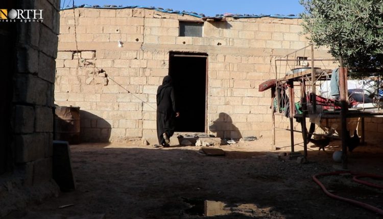 A family returned from Lebanon lives in a dilapidated house in Hasakah Governorate, NE Syria, Oct. 29, 2024 – North Press.