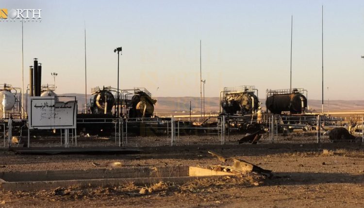 Aftermath of Turkish airstrikes on Saeeda oil field in the eastern countryside of Qamishli in Northeastern Syria. – North Press